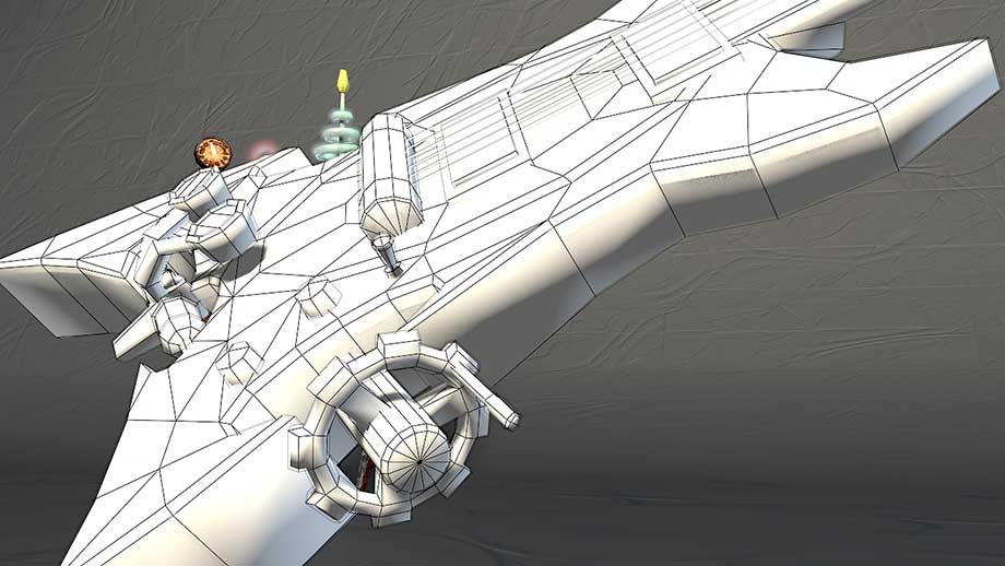 Flying Flame Guitar 02